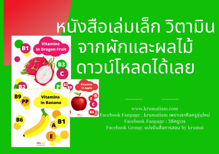 Vitamins in Fruits & Vegetables Book